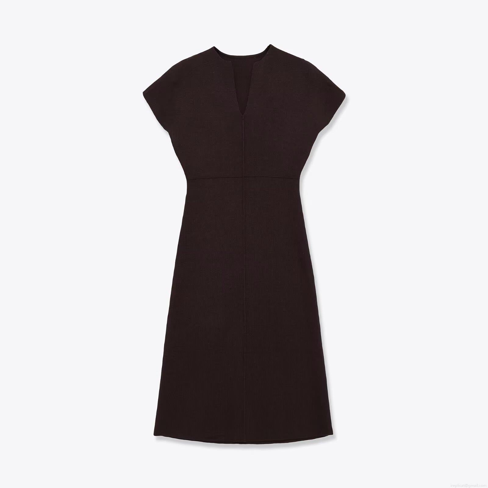 Women's V-Neck Short Sleeve Knitted Bodycon Dress Solid Color Ribbed Midi Pencil Dress Casual Streetwear Slim Fit Polyester Knit One-Piece Outfit Women's V-Neck Short Sleeve Knitted Bodycon Dress Solid Color Ribbed Midi Pencil Dress Casual Streetwear Slim Fit Polyester Knit One-Piece Outfit