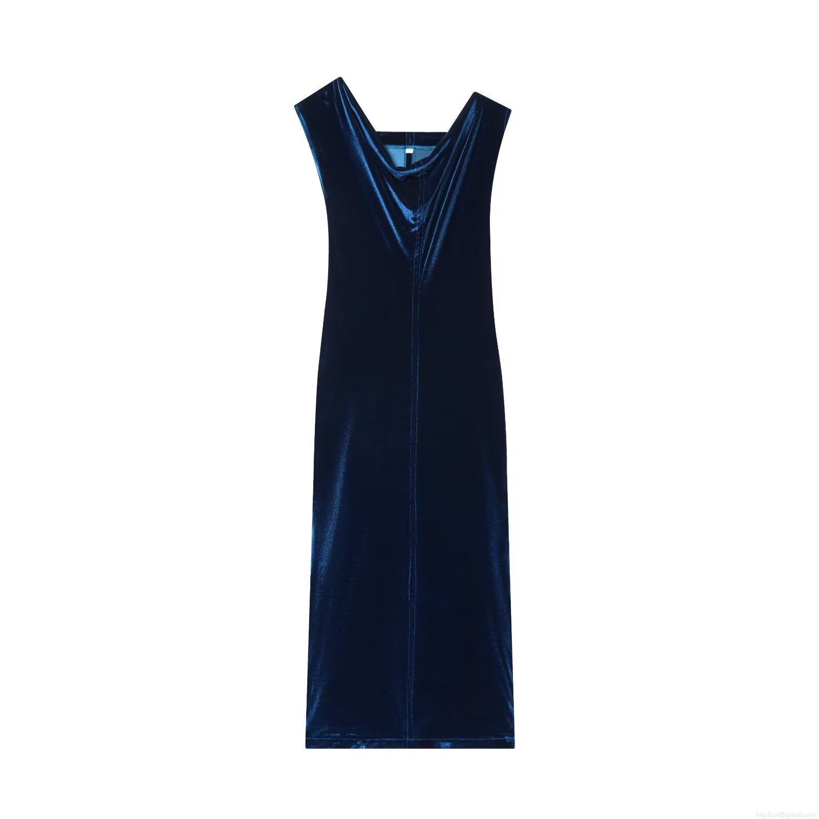 Elegant Women Deep V-Neck Slim Fit Velvet Midi Dress Sexy Sleeveless Ruched Backless Long Dress For Party Evening Clubwear Elegant Women Deep V-Neck Slim Fit Velvet Midi Dress Sexy Sleeveless Ruched Backless Long Dress For Party Evening Clubwear