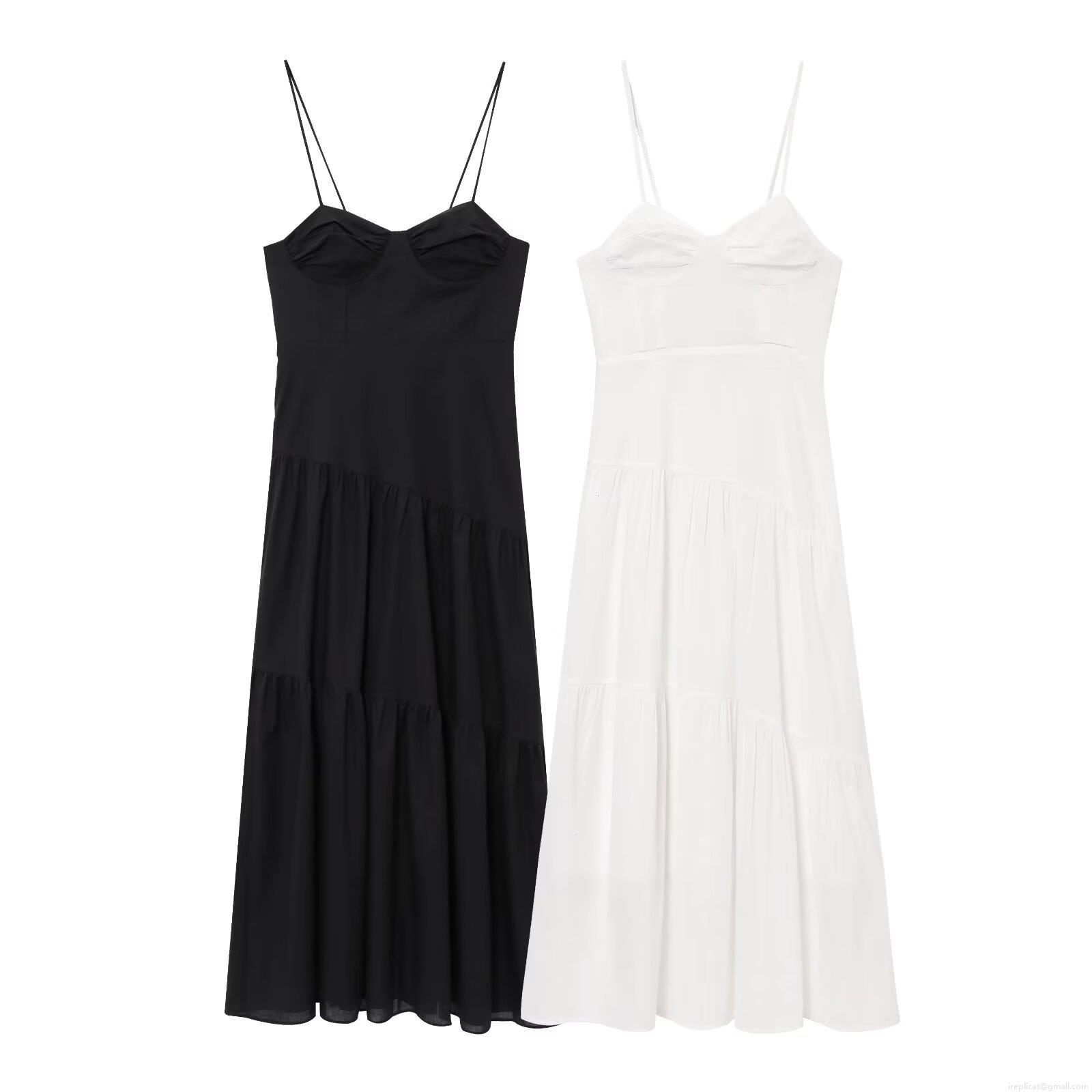 Women Sexy Backless Corset Midi Dress Polyester Spandex Spaghetti Strap Tiered Ruffle Solid Color Party Vacation A-Line Dress Women Sexy Backless Corset Midi Dress Polyester Spandex Spaghetti Strap Tiered Ruffle Solid Color Party Vacation A-Line Dress