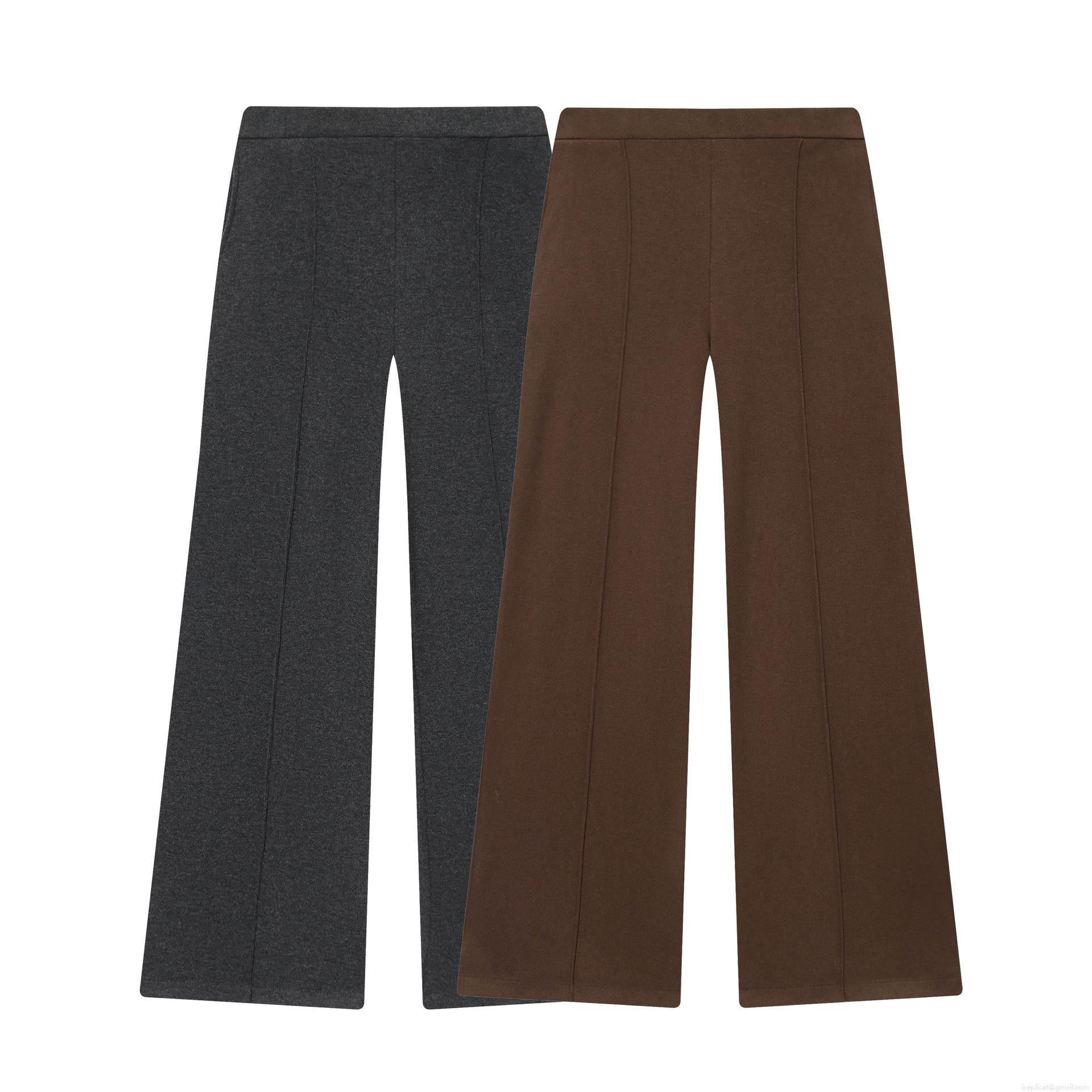 Women\'s Casual Two Piece Outfits Solid Color Polyester Zip Lapel Short Sleeve Top And Wide Leg Pants Set Streetwear Summer Fashion Clothing For Women