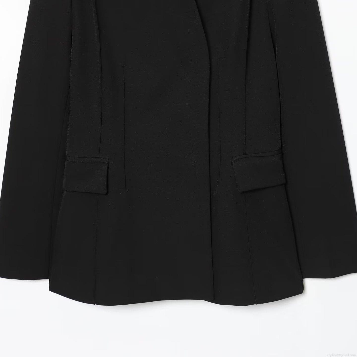 Women\'s Elegant Professional Blazer Suit Set Autumn Fashion Slim Fit Notch Lapel Jacket and High Waist Wide Leg Pants Commuting Office Wear Two-Piece Outfit