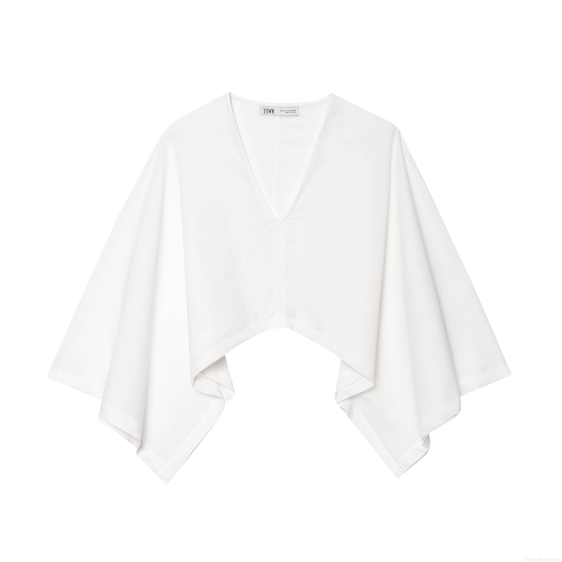 Women\'s Two Piece Linen Blend Set Asymmetric Batwing Sleeve V Neck Kimono Crop Top And Wide Leg Drawstring Pants Casual Summer Streetwear Outfit