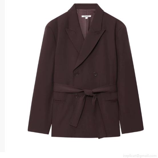 Elegant Women's Double Breasted Blazer and Pants Set Professional Solid Color Suit with Belt Notch Lapel Long Sleeve Two Piece Outfit for Office Business Daily Wear Elegant Women's Double Breasted Blazer and Pants Set Professional Solid Color Suit with Belt Notch Lapel Long Sleeve Two Piece Outfit for Office Business Daily Wear